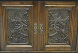 Antique Sideboard, With Mirror, French Renaissance Revival Carved Walnut, 19th C - Old Europe Antique Home Furnishings