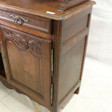 Antique Cabinet, Display, Louis XV Style Normandy Buffet Deux Corps, Handsome!! - Old Europe Antique Home Furnishings