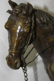Antique Sculpture, Bronze, French, Horse, Signed by Carl Kauba, 1800s!! - Old Europe Antique Home Furnishings