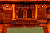 Antique Secretary Biedermeier, Mahogany, Lots of Drawers, Writing Surface, 1800s!! - Old Europe Antique Home Furnishings
