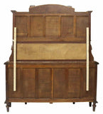 Antique Sideboard, Italian Art Nouveau Mahogany Swan, Gilt Metal, Early 1900's!! - Old Europe Antique Home Furnishings