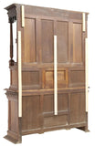 Antique Sideboard, Monumental French Renaissance Revival, Cornice, Gallery 1800s - Old Europe Antique Home Furnishings