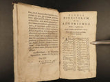 Antique Books, Law 1664, Dutch Corvinus DIGEST Aphorisms Roman Jurisprudence!! - Old Europe Antique Home Furnishings