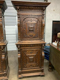 Antique Cabinets, Dutch Wedding, Well Carved, Pair, Gorgeous 1800's!! - Old Europe Antique Home Furnishings