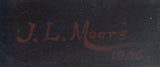 Antique Portrait, Oil, Signed, Large, Framed, J.L. Moore, British, 1800's! - Old Europe Antique Home Furnishings