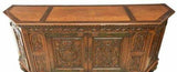 Antique Sideboard, Dining, Renaissance Revival Carved Oak, Early 1900s, Gorgeous - Old Europe Antique Home Furnishings