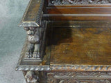 Antique Hall Bench / Seat, Carved Griffin Italian Hall Seat, 18th / 19th C.!! - Old Europe Antique Home Furnishings