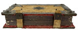 Antique Bible Box On Oak Stand, From a Ship, Metal Mountings, 17th C., 1600's! - Old Europe Antique Home Furnishings