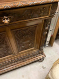 Antique Buffet A Deux Corps, Henri II Style Walnut, 19th C., 1800's, Stunning!! - Old Europe Antique Home Furnishings