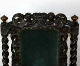 Antique Chairs, Ten French Renaissance Chairs,Upholstered in Dark Green Fabric! - Old Europe Antique Home Furnishings