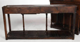 Antique Corner Dresser and Rack, Welsh, Oak, Shelves, Drawers, 18th C., 1700s!! - Old Europe Antique Home Furnishings