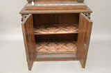 Antique Cupboard, Cabinet, Heavily Carved Continental Court, 17-18th C., Gorgeous!! - Old Europe Antique Home Furnishings