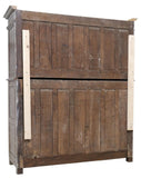 Antique Cupboard, French Gothic Revival, Carved, Credence, 18th C, 1700s!! - Old Europe Antique Home Furnishings