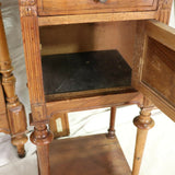 Antique Bed & Stand, Night / Side Table French Louis XVI Style, 19/20th C.!! - Old Europe Antique Home Furnishings