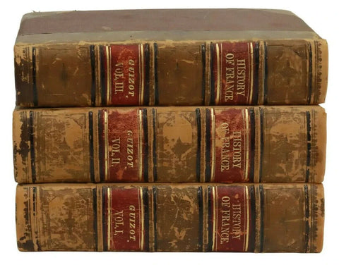 Antique Books, History Of France, Bon Louis H. Martin 1877, Collectibles! - Old Europe Antique Home Furnishings