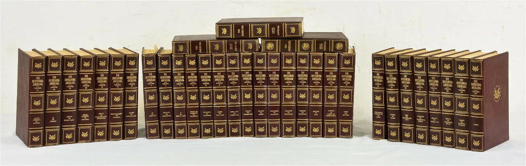 Antique Books, The Encyclopedia Americana, Circa 1829-1954, 30 Volumes!!
