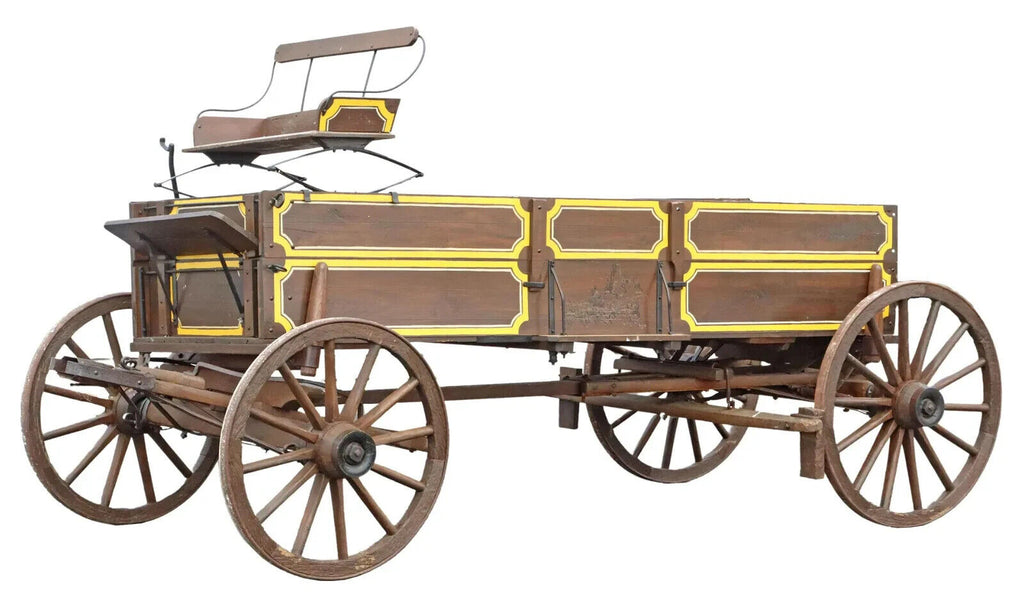Antique Buckboard Wagon Antique Yard Art Buckboard Wagon