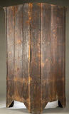 Antique Cabinet, Corner, Federal, American, Walnut, 2 Doors, Shelves, E. 1800s! - Old Europe Antique Home Furnishings