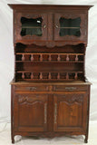 Antique Cabinet, Display, Louis XV Style Normandy Buffet Deux Corps, Handsome!! - Old Europe Antique Home Furnishings