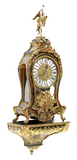 Antique Clock, French Louis XIV Style Boulle Work Bracket, Ormolu, Bronze, 1800s - Old Europe Antique Home Furnishings