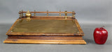 Antique Desk, Slant Front Lift Top Portable Desk, Brass Writing, Inkwell, 1800's!! - Old Europe Antique Home Furnishings