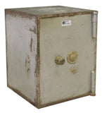 Antique Safe, Steel, English Chatwood's Patent Fireproof, Gilt, Early 1900s!! - Old Europe Antique Home Furnishings