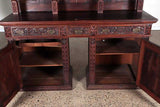 Amazing Antique Server, Sideboard, Continental Carved Oak, 19th C., 1800s!! - Old Europe Antique Home Furnishings