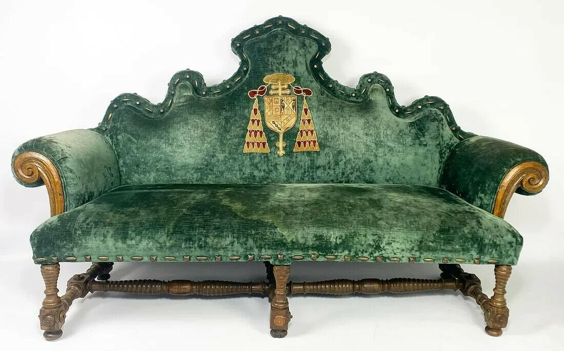 Antique discount settee sofa