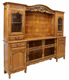 Antique Sideboard, Display Cabinet, French Provincial, Early 1900s, Fantastic!! - Old Europe Antique Home Furnishings