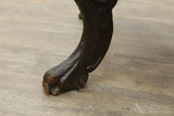Antique Table, Occasional, Side, Renaissance Revival Griffin Carved Oak, Beauty!! - Old Europe Antique Home Furnishings