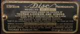 Antique, Phonograph, Edison Sheraton C150 Diamond Disc, Operational, Records! - Old Europe Antique Home Furnishings