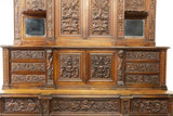 Sideboard, Italian Renaissance Revival Carved,19th C., 1800s, Impressive Antique!! - Old Europe Antique Home Furnishings