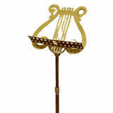 Gorgeous Brass Music Stand, Vintage / Antique!!! - Old Europe Antique Home Furnishings