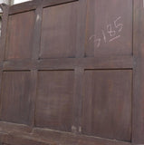 Buffet / Bookcase, French Louis XIII Style, Carved Oak Hunt Double Door, 1800's 110"!! - Old Europe Antique Home Furnishings