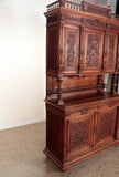 Cabinet, Carved Wood, French HenriI II Style, Dining Area, Circa 1900's! - Old Europe Antique Home Furnishings