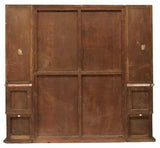 Cabinet, Display Curio, Italian Vintage Rosewood Marquetry With Vitrine Sides!! - Old Europe Antique Home Furnishings