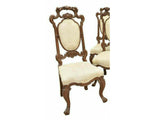 Chairs, Dining, Carved Oak, Four Continental Chairs,Vintage/Antique, Gorgeous!! - Old Europe Antique Home Furnishings
