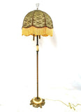 Charming 1920's Agate and Cast Iron Foor Lamp, early 1900s!! - Old Europe Antique Home Furnishings