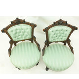 Classy Pair of Victorian East Lake Side Chairs, 19th century ( 1800s )!!! - Old Europe Antique Home Furnishings