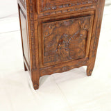 Clock, French Carved Oak Breton Longcase Gorgeous Clock!! - Old Europe Antique Home Furnishings