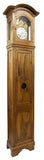 Antique Clock, Standing Longcase, French Fruitwood Morbier, 1800s, Outstanding Antique! - Old Europe Antique Home Furnishings