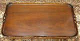 Coffee Table, Mahogany, American Foliate Carved, Vintage / Antique, Charming!! - Old Europe Antique Home Furnishings