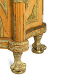 Commode, French Style Louis XVI Style, Gilt Metal Mounted, Marble-Top Cabinet! - Old Europe Antique Home Furnishings