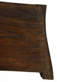 Commode, French Louis XV Style Marble-Top Mahogany, Floral Marquetry, Gilt Metal, 1900's! - Old Europe Antique Home Furnishings