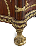 Commode, French Antique Style, Louis XVI Style Gilt Metal Mounted Mahogany! - Old Europe Antique Home Furnishings