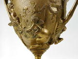 Antique Compotes, European Gilt Bronze, Two Marble Mounted, Early 1800's! - Old Europe Antique Home Furnishings