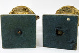 Antique Compotes, European Gilt Bronze, Two Marble Mounted, Early 1800's! - Old Europe Antique Home Furnishings