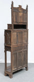 Cupboard, Cabinet, Heavily Carved Gothic Revival Court Cupboard, 3 Tiers, 1800s! - Old Europe Antique Home Furnishings