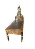 Desk and Tiffany Clock, French Style, Cherubs, Gorgeous!.com - Old Europe Antique Home Furnishings