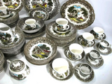 Dinnerware, Ceramic, W. H. Grindley & Co. , England 84 Pcs Set, Vintage / Antique - Old Europe Antique Home Furnishings